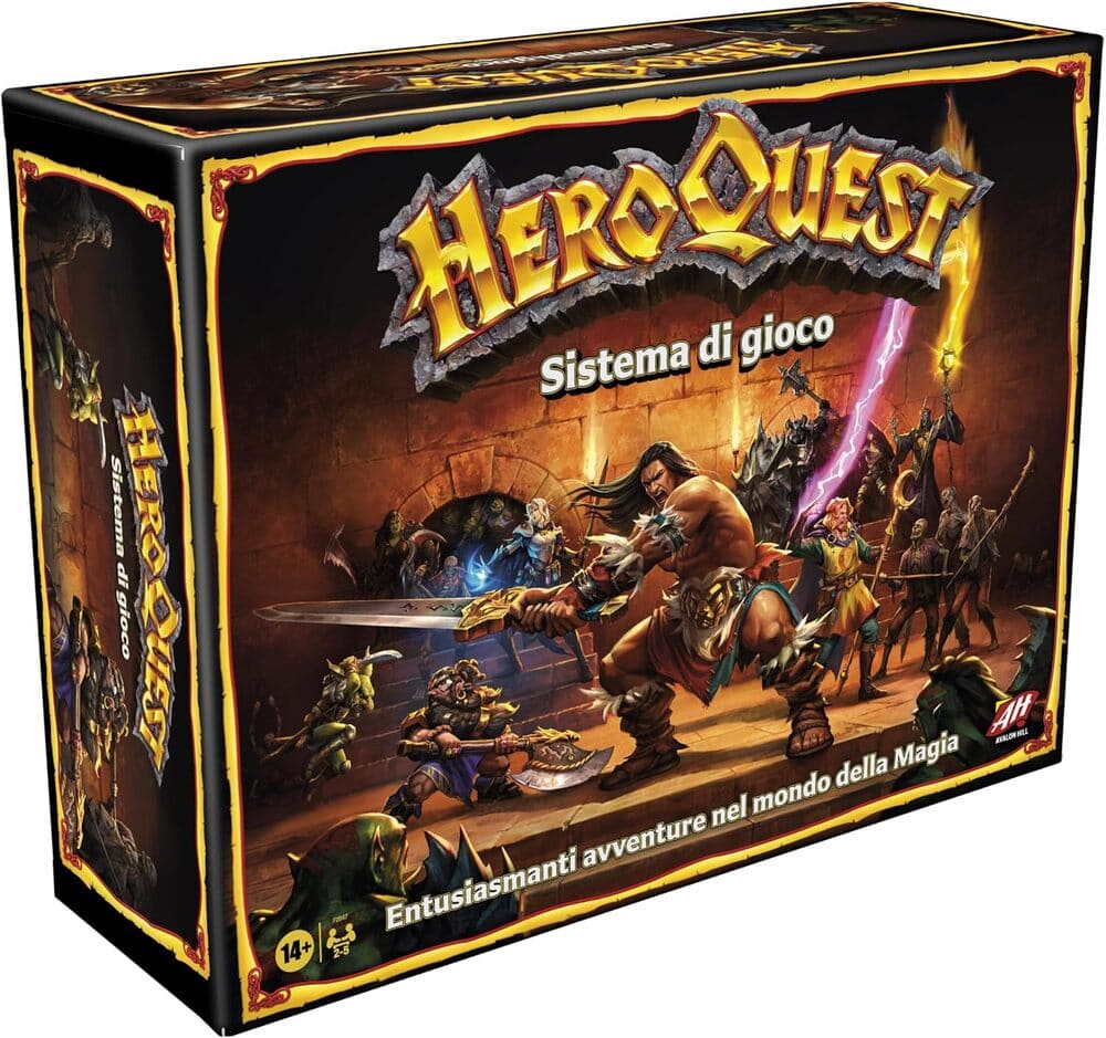 Heroquest - Gioco di Avventura Fantasy - ITA