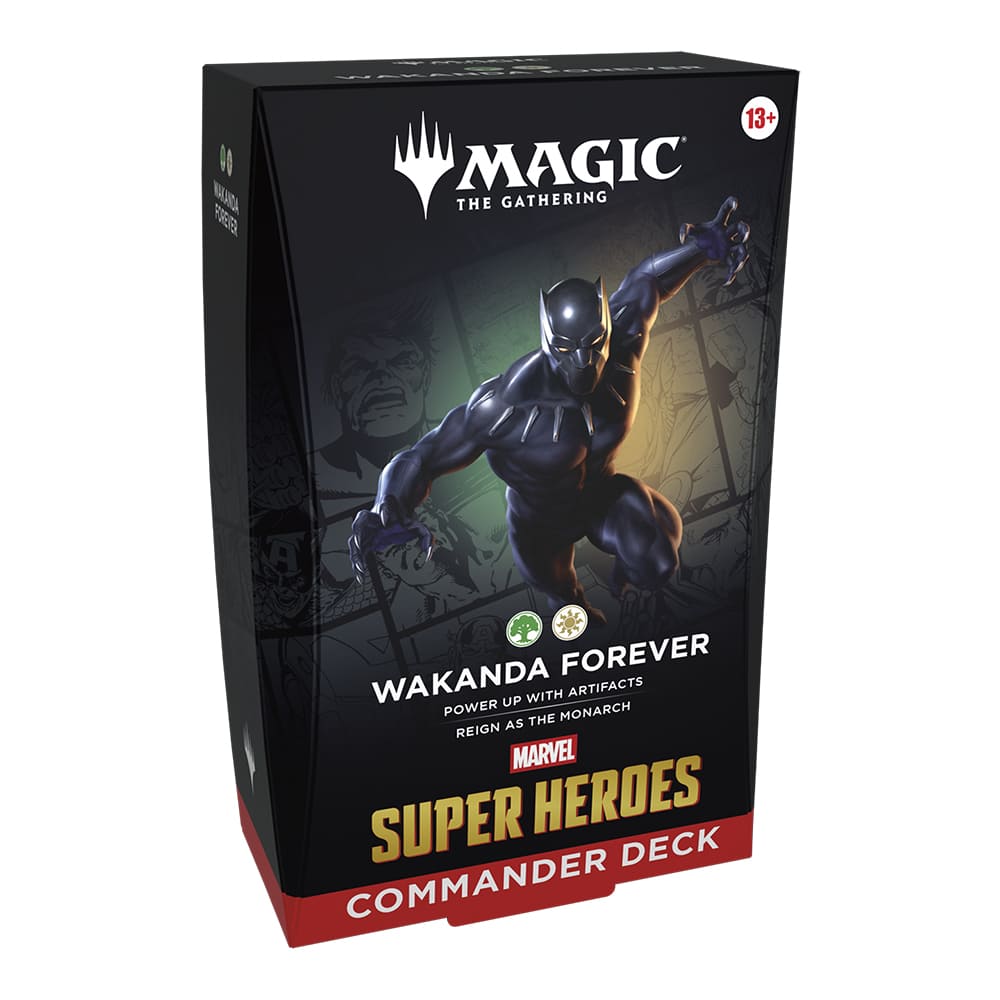 Magic Marvel Super Heroes Commander deck Wakanda Forever - ENG
