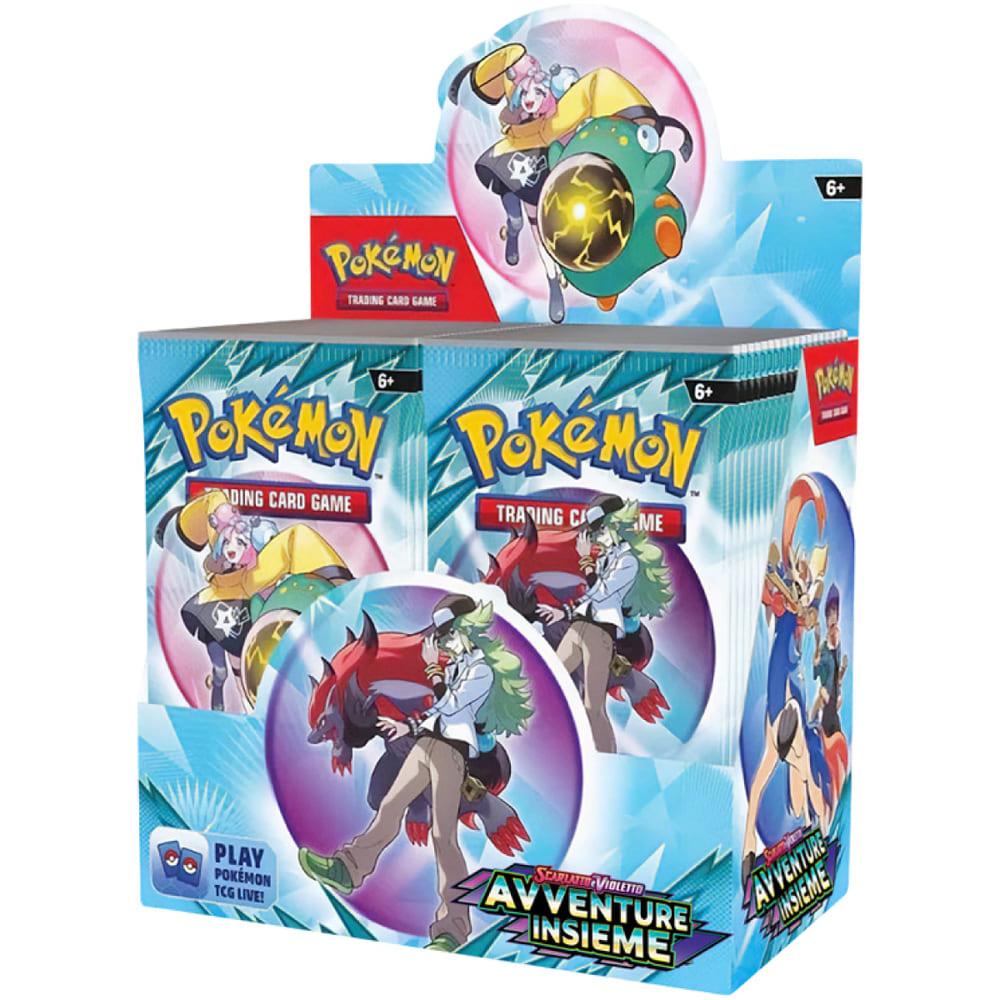 Pokemon Scarlatto e Violetto - Avventure Insieme (Box 36 Bustine) ITA