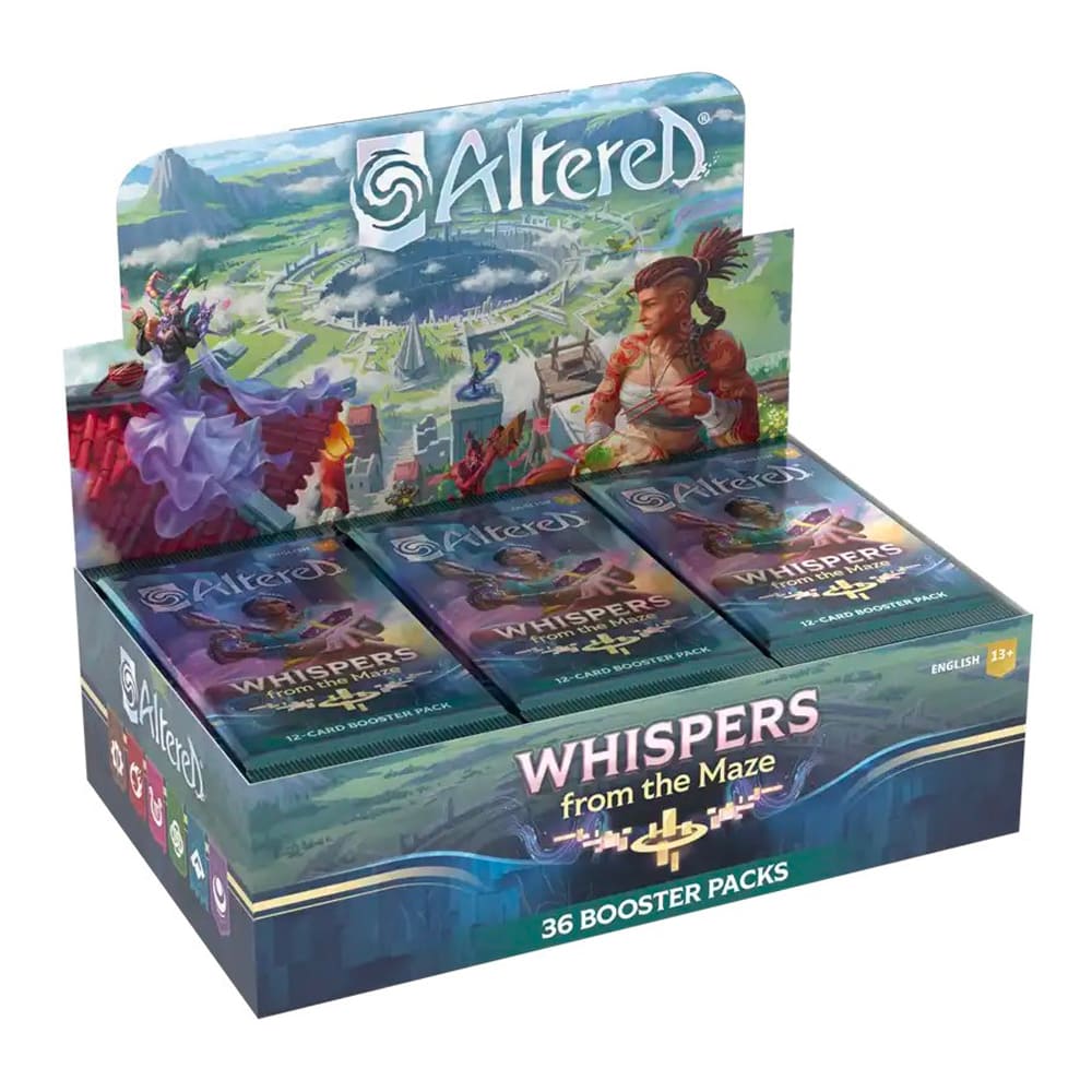 altered - whispers from the maze -booster box 36 bustine - versione inglese