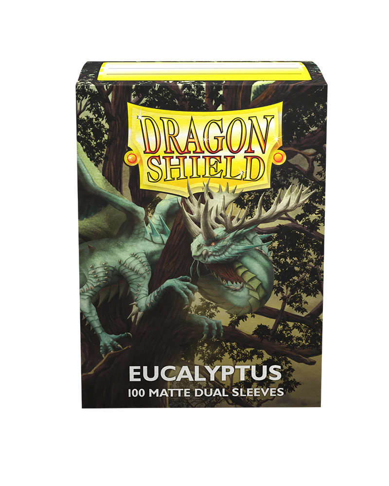 Dragon Shield Dual Matte - Eucalyptus Lehel 100 Bustine Standard