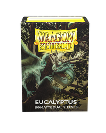 Dragon Shield Dual Matte - Eucalyptus Lehel 100 Bustine Standard