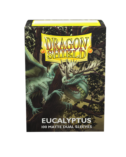 Dragon Shield Dual Matte - Eucalyptus Lehel 100 Bustine Standard
