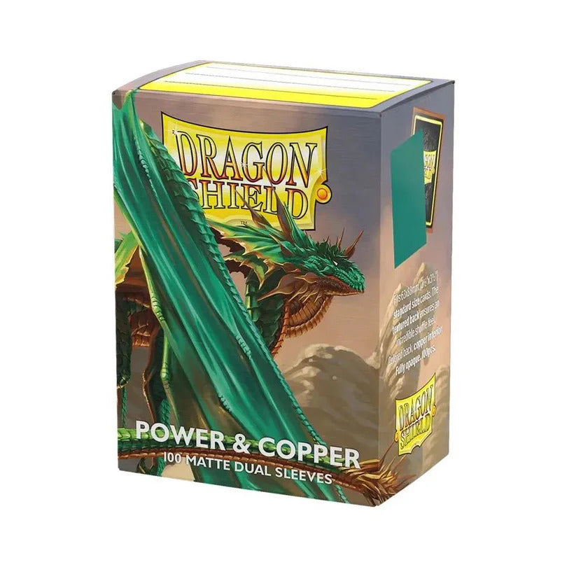 Dragon Shield Dual Matte – Power Copper (100 Bustine Standard)