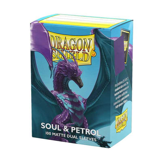 Dragon Shield Dual Matte – Soul & Petrol (100 Bustine Standard)