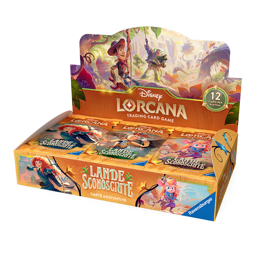 Lorcana - Lande Sconosciute Play Booster Box 24 Buste - ITA