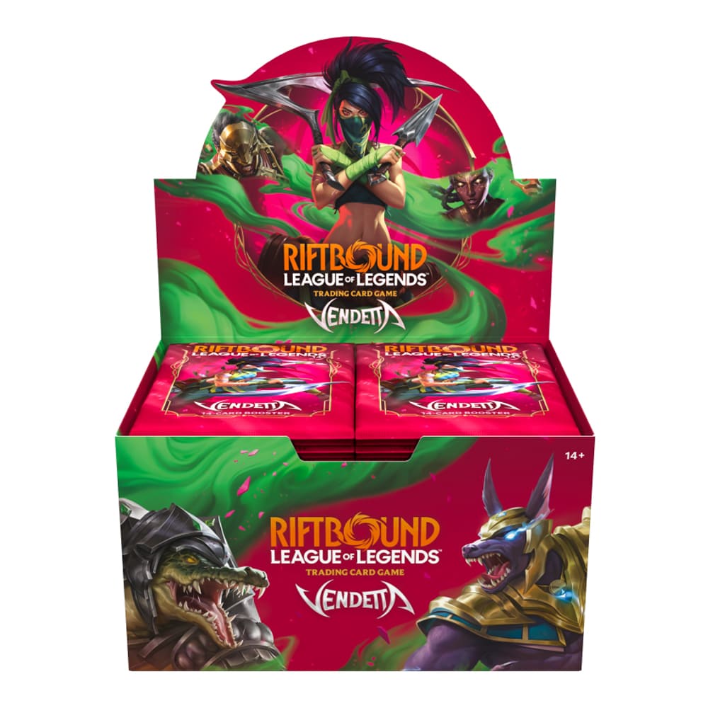 RIFTBOUND - League of Legends - Vendetta 24 Buste - Booster Display - ENG