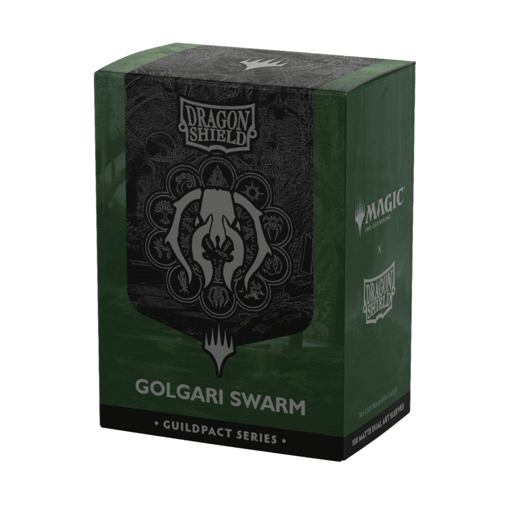 Sleeves Golgari Swarm Dual Matte Art Dragon Shield