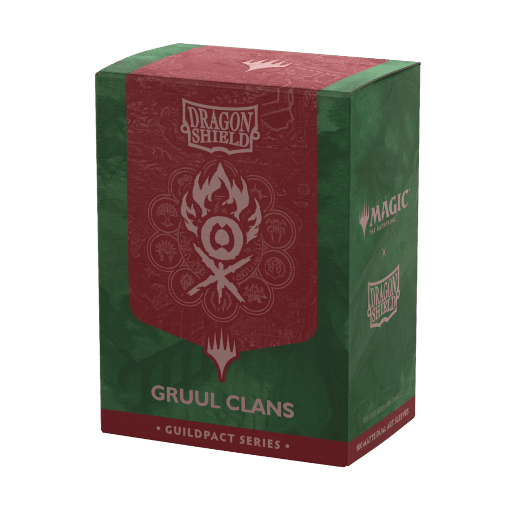 Sleeves Gruul Clans Dual Matte Art Dragon Shield