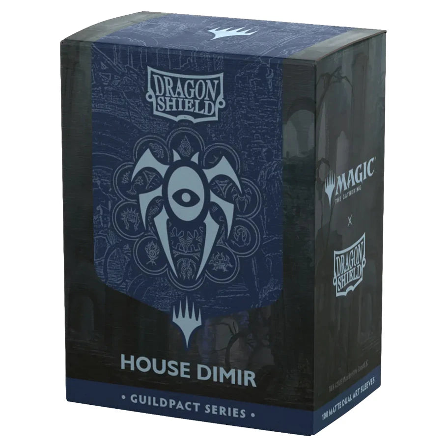 Sleeves House Dimir Dual Matte Art Dragon Shield