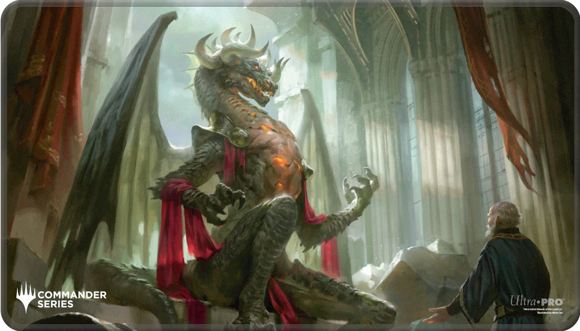 Stitched Edge Playmat - Korvold