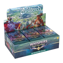 altered - whispers from the maze -booster box 36 bustine - versione inglese
