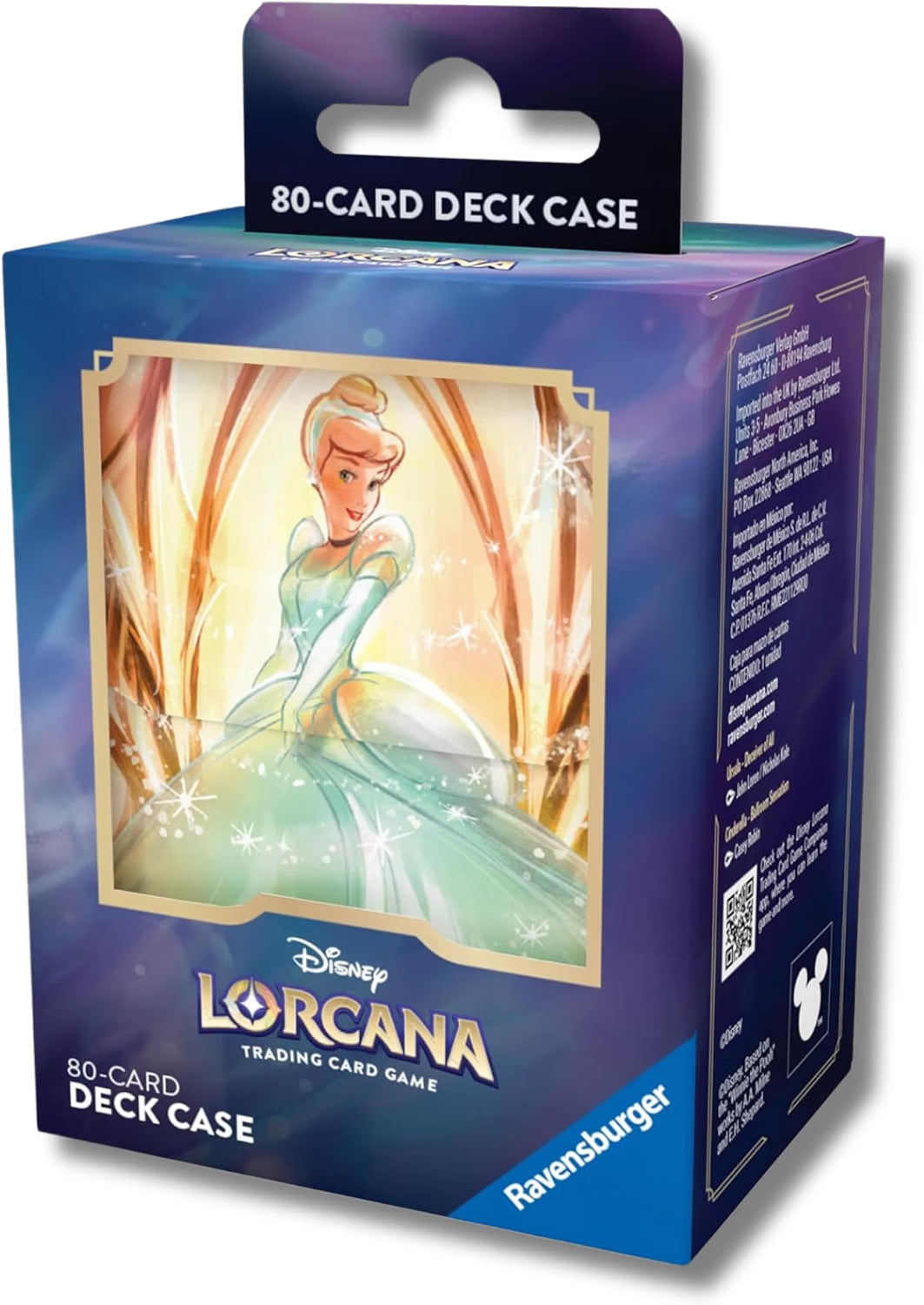 Disney Lorcana - Porta Mazzo Standard 80+ | Scegli il tuo personaggio