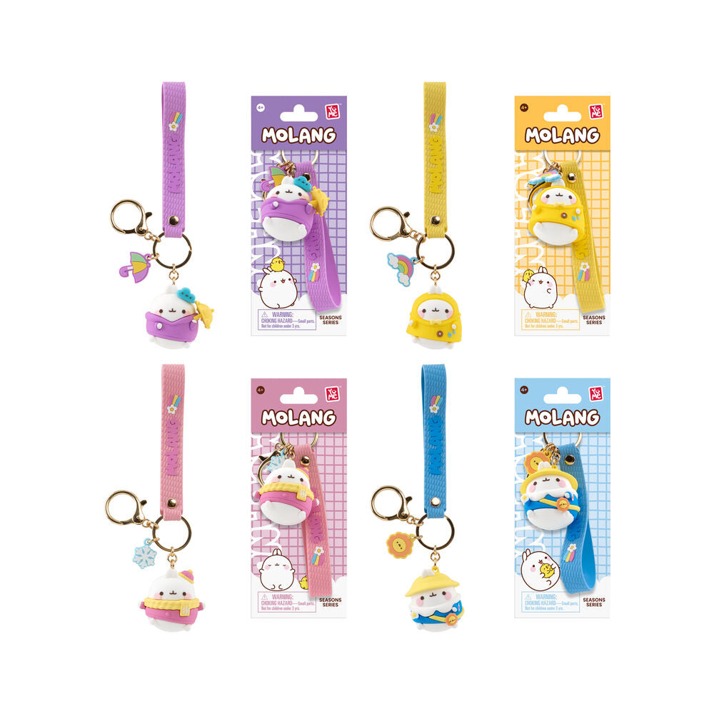 Molang Weather assorted keychain figure