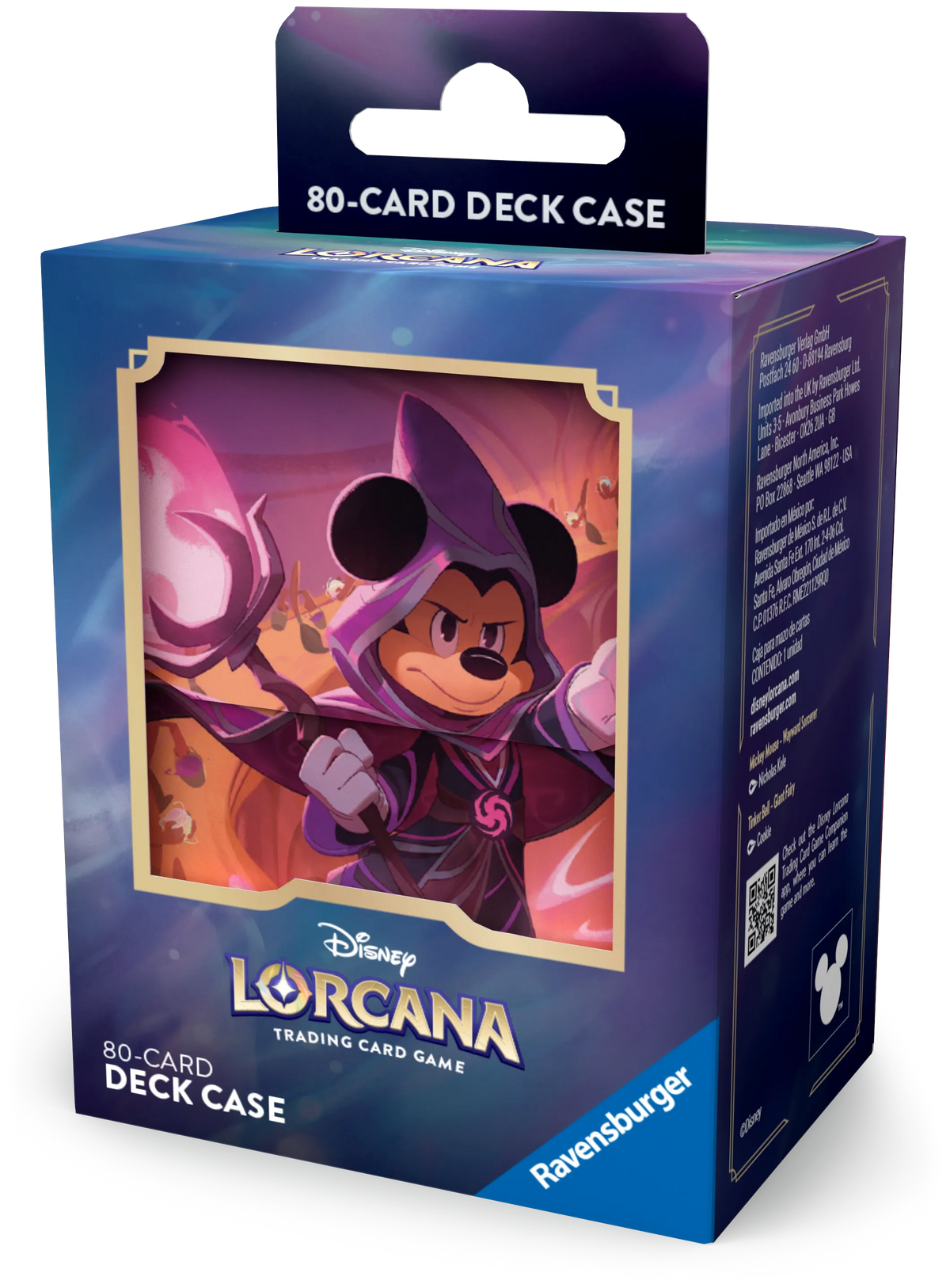 Disney Lorcana - Porta Mazzo Standard 80+ | Scegli il tuo personaggio